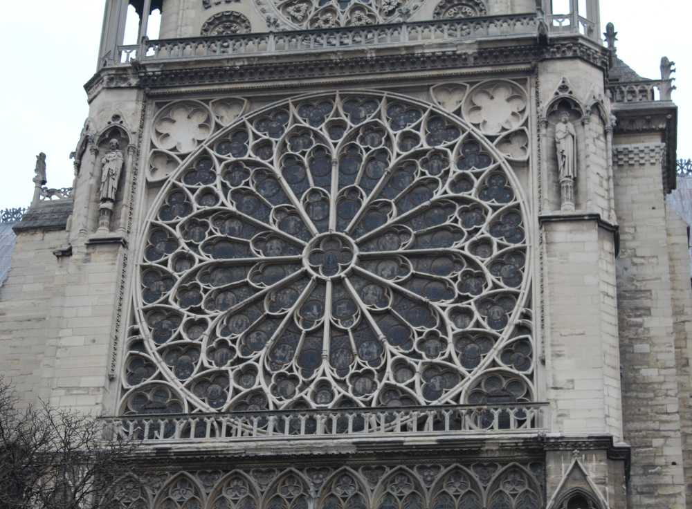 The rose window